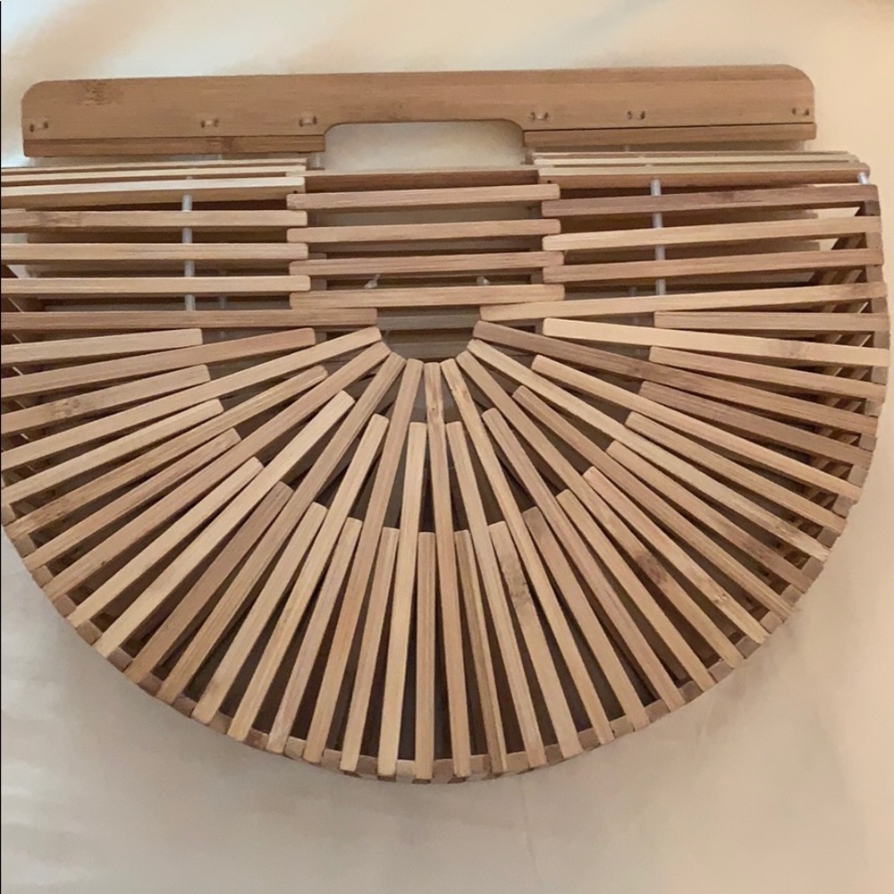 Bamboo Half Moon Bag